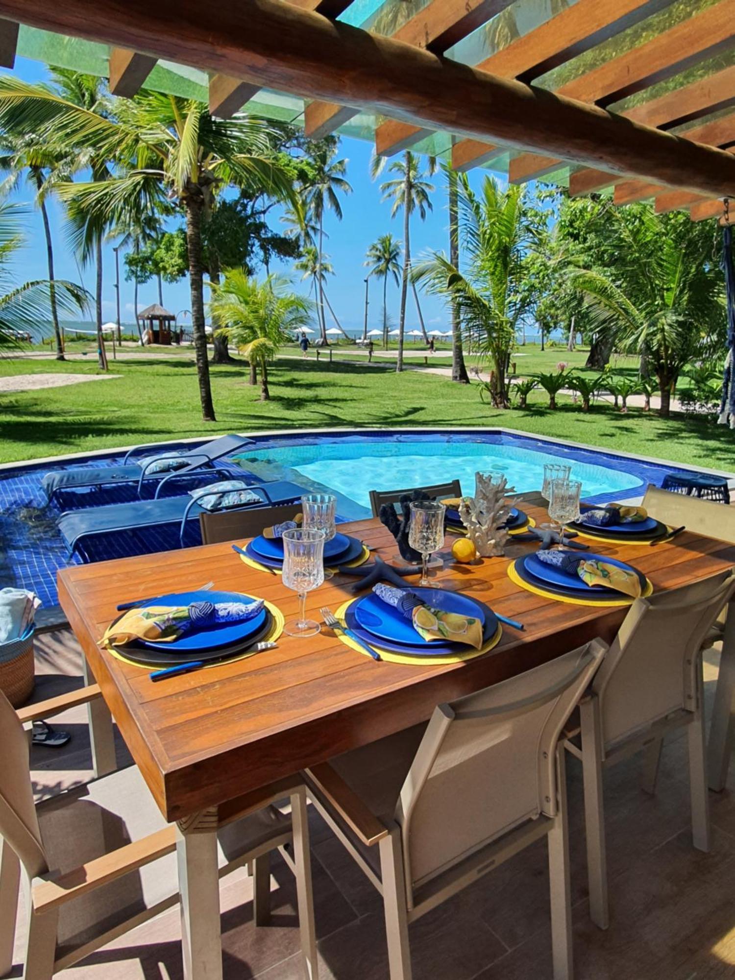 Bangalo A Beira Mar No Eco Resort פראיה דוס קרניירוס מראה חיצוני תמונה